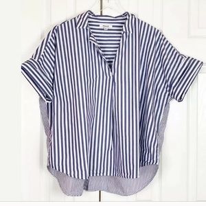 Madewell Courier striped button down